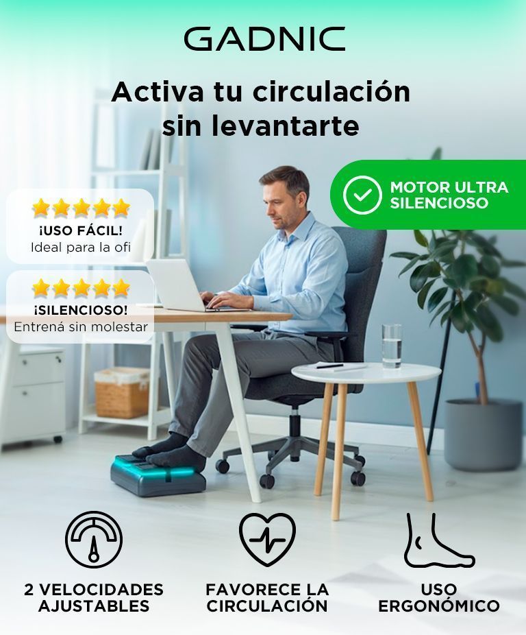Masajeador Gadnic Healthy Leg Ejercitador Pasivo de Piernas y Pies